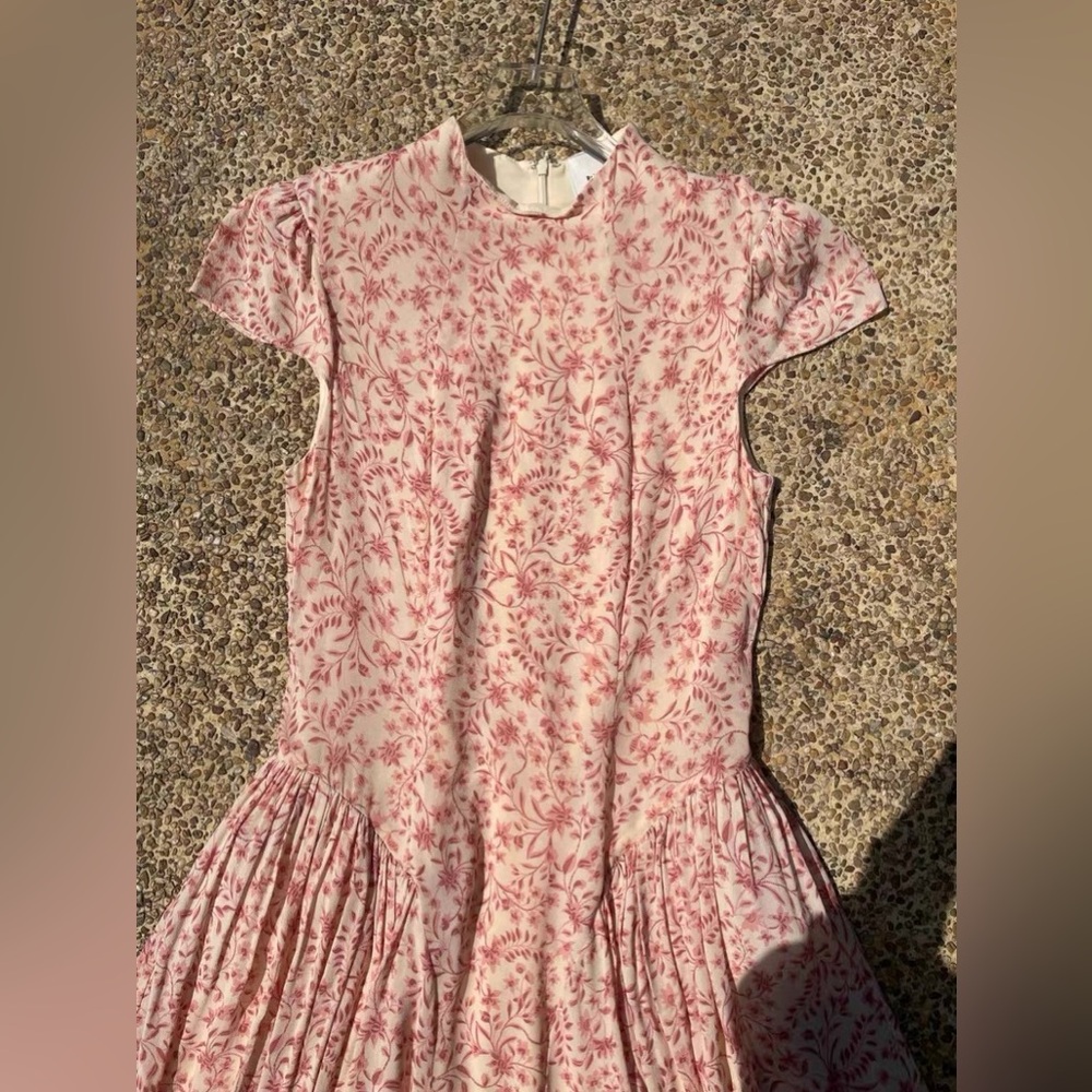 Reformation Maven Dress in Corrine Floral Pink Maxi Dress, 2 4 6 - Picture 7 of 14